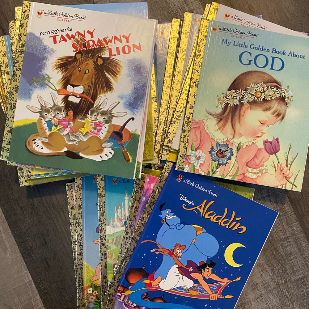 30 the golden books- Classic  and Disney